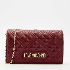 Сумка клатч LOVE MOSCHINO, бордовый