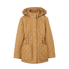 Куртка BURBERRY, размер S, коричневый