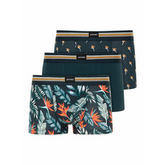 Трусы Jockey 17302913 Short Trunk 3 Pack, комплект из 3 шт., размер L, синий