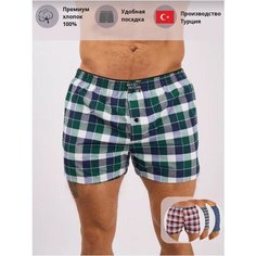 Трусы , размер 52, зеленый Izy Wear