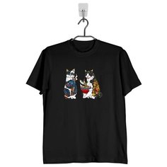 Футболка Print Must Go On, размер L, чёрный