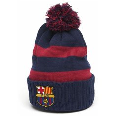 Шапка Atributika & Club Fc Barcelona, размер 55-58, синий/красный