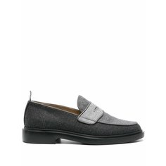 Мокасины THOM BROWNE, размер 12 US, серый