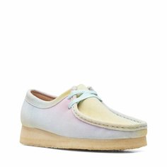 Полуботинки Clarks, размер 38, white/blue