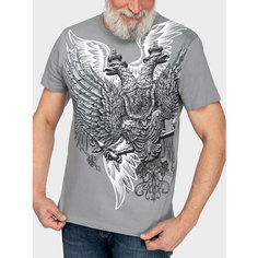 Футболка MixFix, размер XL, серый