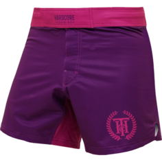 Шорты спортивные HARDCORE TRAINING, размер XL, purple