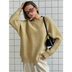 Джемпер EMBERENS, размер 40;48, , бежевый