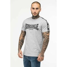 Футболка LONSDALE, размер XL, серый