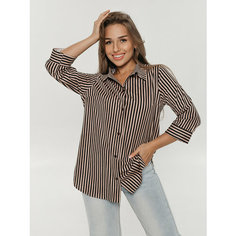 Рубашка LOVETEX.STORE, размер 54, кофе