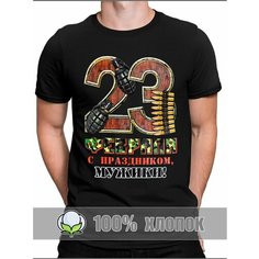 Футболка RexTex, размер 48, черный