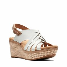 Босоножки Clarks, размер 39,5 EU, белый