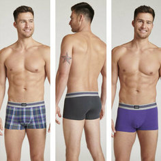 Трусы Jockey 17302913 Short Trunk 3 Pack, комплект из 3 шт., размер 3XL, мультиколор