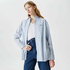 Рубашка LACOSTE, размер T34, голубой
