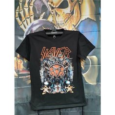 Футболка Бункер Slayer44, размер 44, чёрный