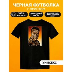 Футболка Futbolkoff постер много разных жан-клод ван дамм, размер XXXL, чёрный