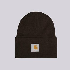 Шапка бини carhartt 2020 год Carhartt WIP Acrylic Watch Hat, размер OneSize, коричневый