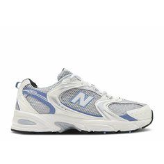 Кроссовки New Balance, размер 4.5US / 37EUR, белый, синий, голубой