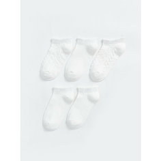 Носки LC Waikiki 5 пар, размер 30-32, , white
