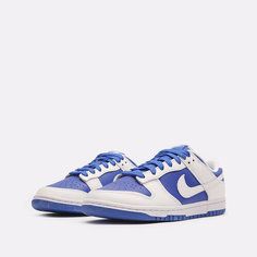 Кроссовки NIKE Dunk Low, размер 9 US 42.5 EUR 27 CM, белый/синий