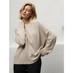 Джемпер look7, размер S/M, , белый/бежевый