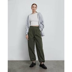 Брюки палаццо Gloria Jeans, размер XS/164 (38-40), хаки