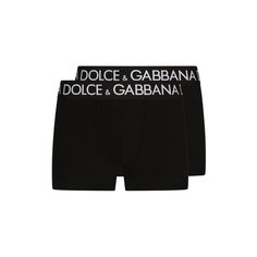 Трусы DOLCE & GABBANA, размер 4, черный