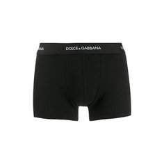Трусы DOLCE & GABBANA, размер 4, черный