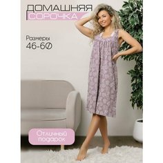 Сорочка Ивановский текстиль, размер 48, серый