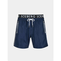 Плавки Iceberg New Branded Elastic Medium Boardshort, размер S, navy