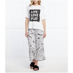 Пижама DKNY, размер 46, белый
