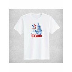 Футболка sambo самбо, размер XXL, белый Моя маikа