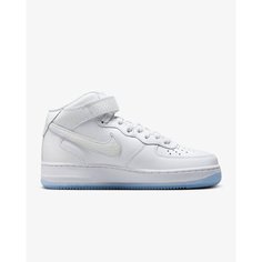 Кроссовки NIKE Air Force 1 Mid, размер 6.5 US, white/white