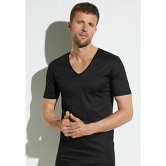 Футболка Zimmerli Sea Island, 1 шт., размер XL, черный