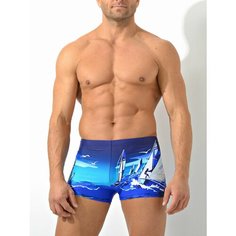 Плавки Империя белья Плавательные шорты PW SOLID BOARDSHORT, размер 54, синий