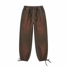 Брюки спортивные OFF STREET, размер L, коричневый