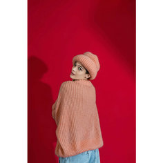 Шапка ZNWR воздушная, размер Onesize, коралловый