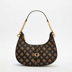Сумка хобо GUESS, коричневый