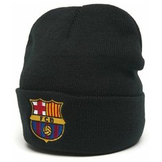 Шапка Atributika & Club Fc Barcelona, размер 55-58, черный