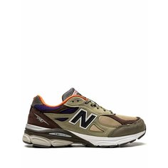 Кроссовки New Balance 990V3 Made in USA, размер 8 US (Мужские размеры New Balance US), коричневый