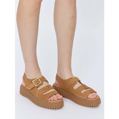 Сандалии Clarks, размер 39 EU, коричневый