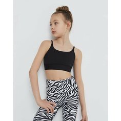 Топ Gloria Jeans GJ COOL, размер 16-18л/170, черный