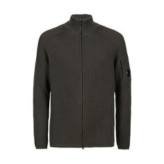 Кардиган C.P. COMPANY Re-Wool, размер 50, , темно-зеленый