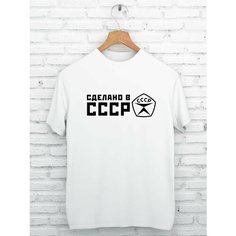 Футболка GISTON, размер 48/50, бeлый