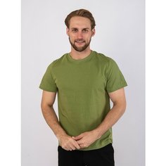 Футболка INTERQLO, размер 56, хаки