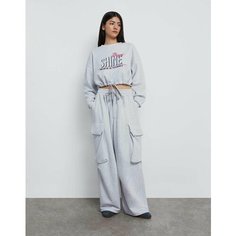 Брюки спортивные Gloria Jeans, размер XS/164 (38-40), серый