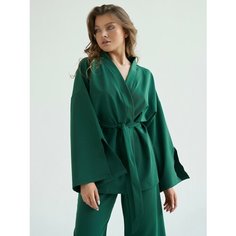 Пижама для кормящих мам Your mini secret, размер L-XL, изумрудный