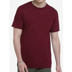 Футболка Design Heroes, размер 2XL, бордовый