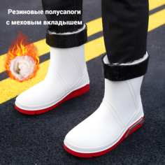 Полусапоги, размер 39, белый Нет бренда