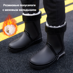 Полусапоги, размер 39, черный Нет бренда