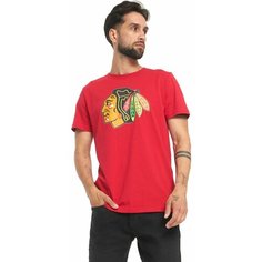 Футболка Atributika & Club Chicago Blackhawks, размер XXL, красный